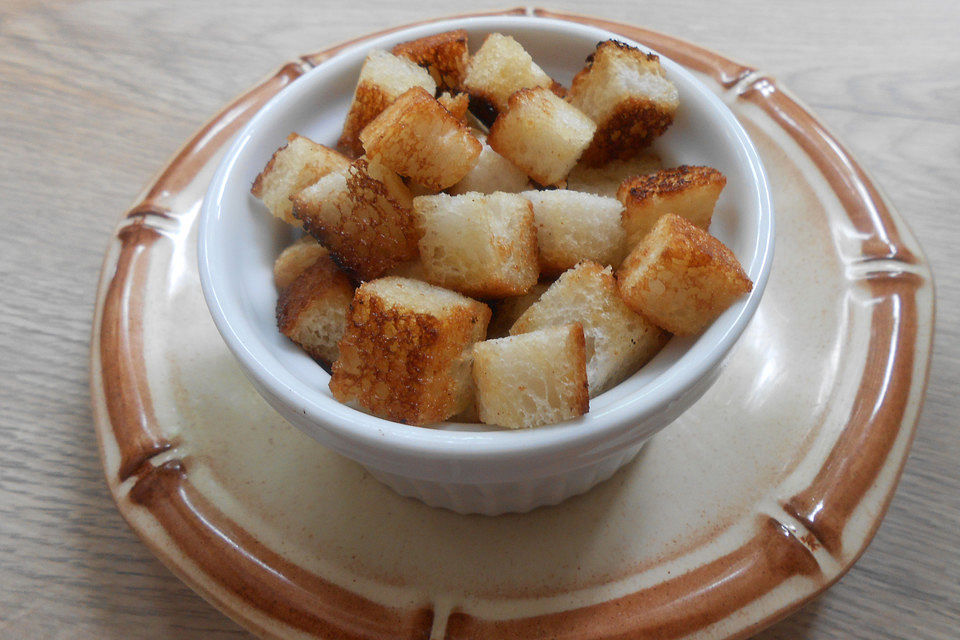Croutons aus dem Backofen