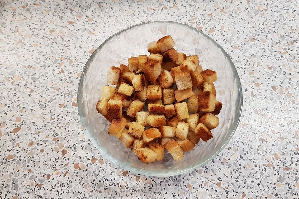 Croutons aus dem Backofen