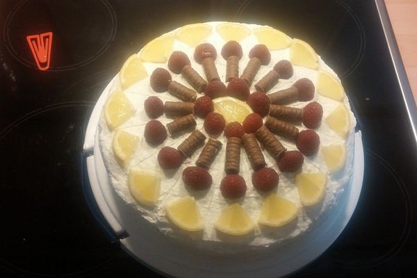 Schoko-Zitronen Sahnetorte | Chefkoch