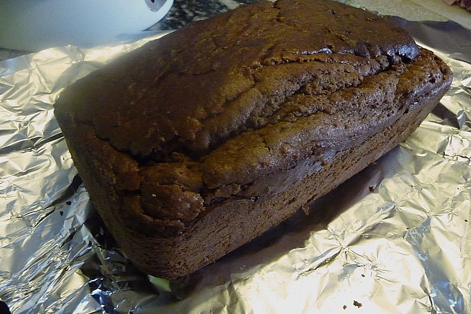 Saftiger Schokokuchen in Kastenform Saftiger Schokokuchen in Kastenform