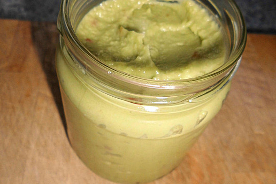 Avocado-Apfel-Brotaufstrich