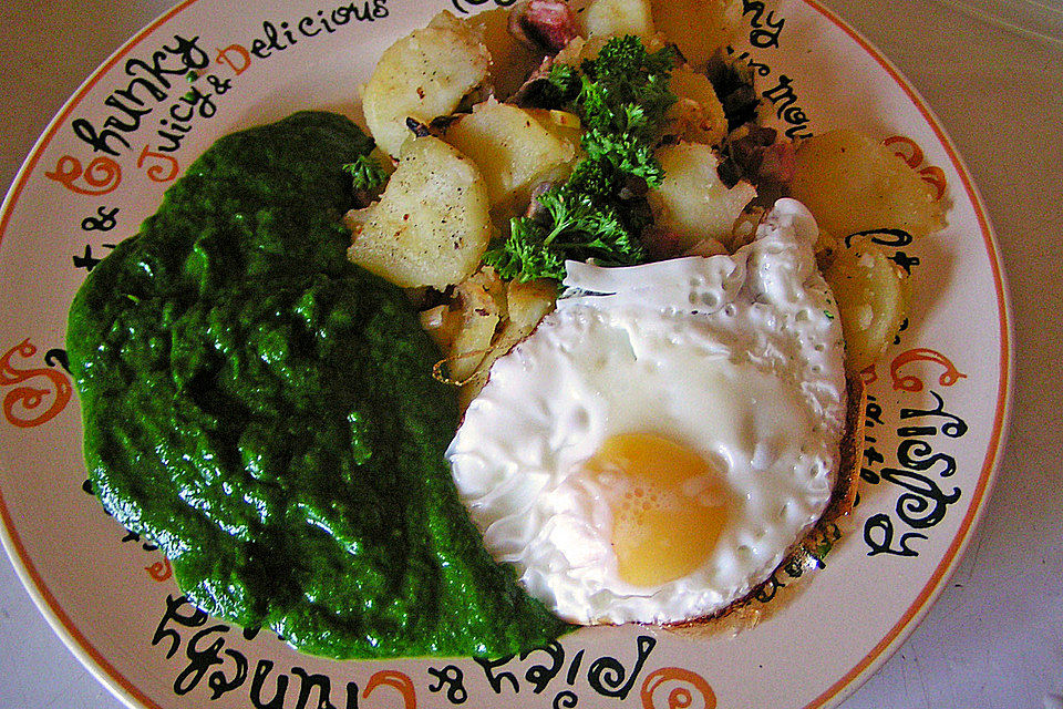 Bratkartoffeln mit Lauch und Pilzen Bratkartoffeln mit Lauch und Pilzen