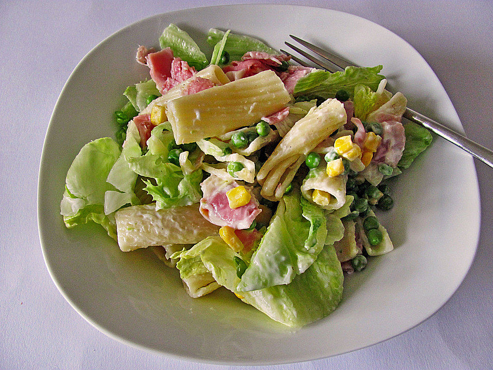 Nudel-Mais-Salat von pralinchen| Chefkoch