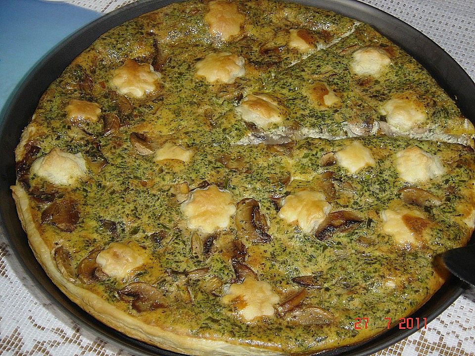 Champignonquiche von Heikimaus| Chefkoch
