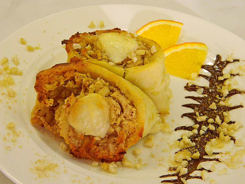Süße Kartoffelrolle mit Äpfeln von cozinheira| Chefkoch