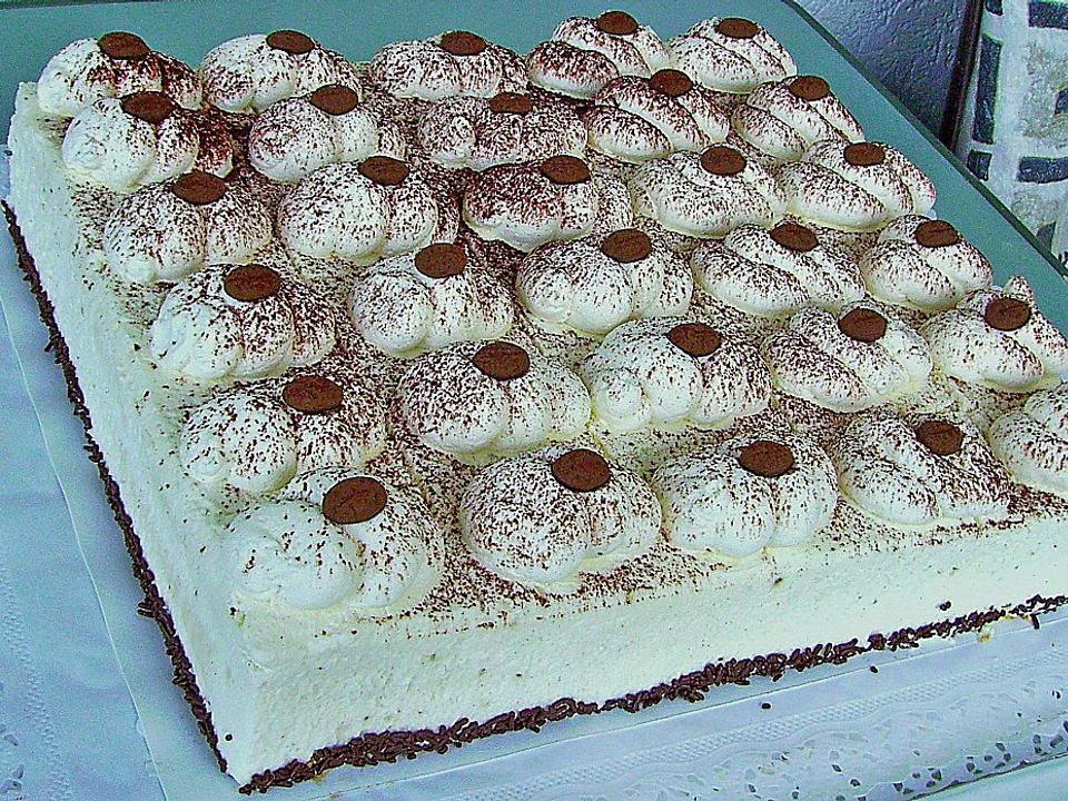 Cappuccino Sahnecreme-Torte| Chefkoch