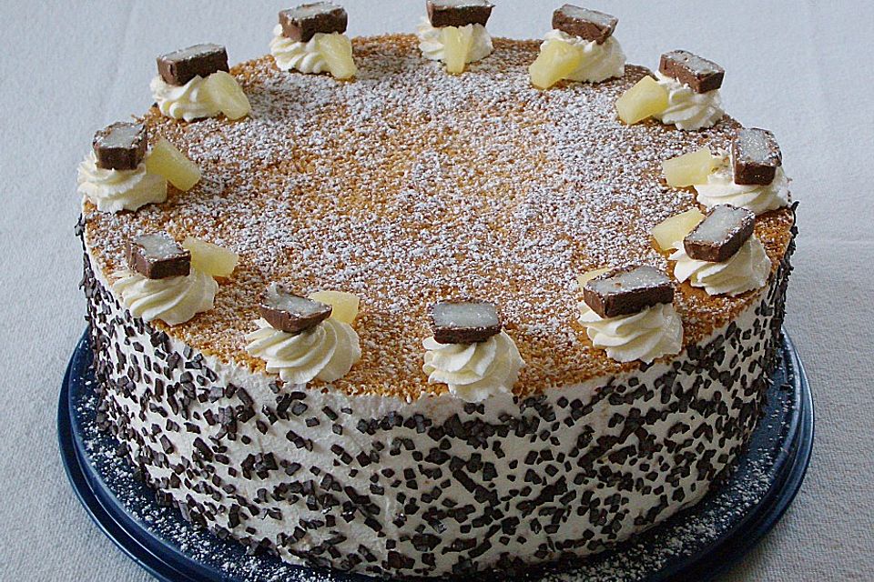 Ananas-Bounty Torte