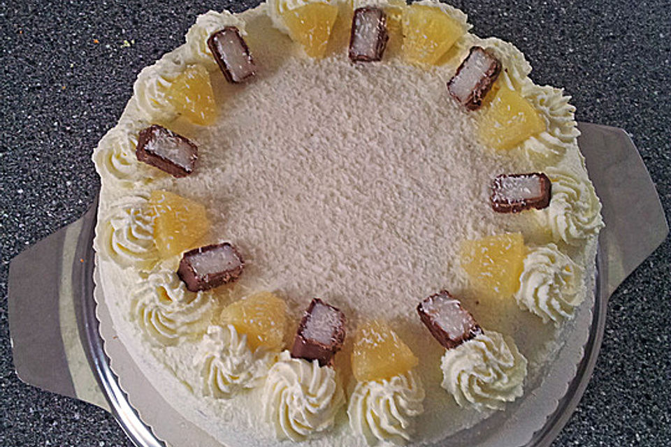 Ananas-Bounty Torte