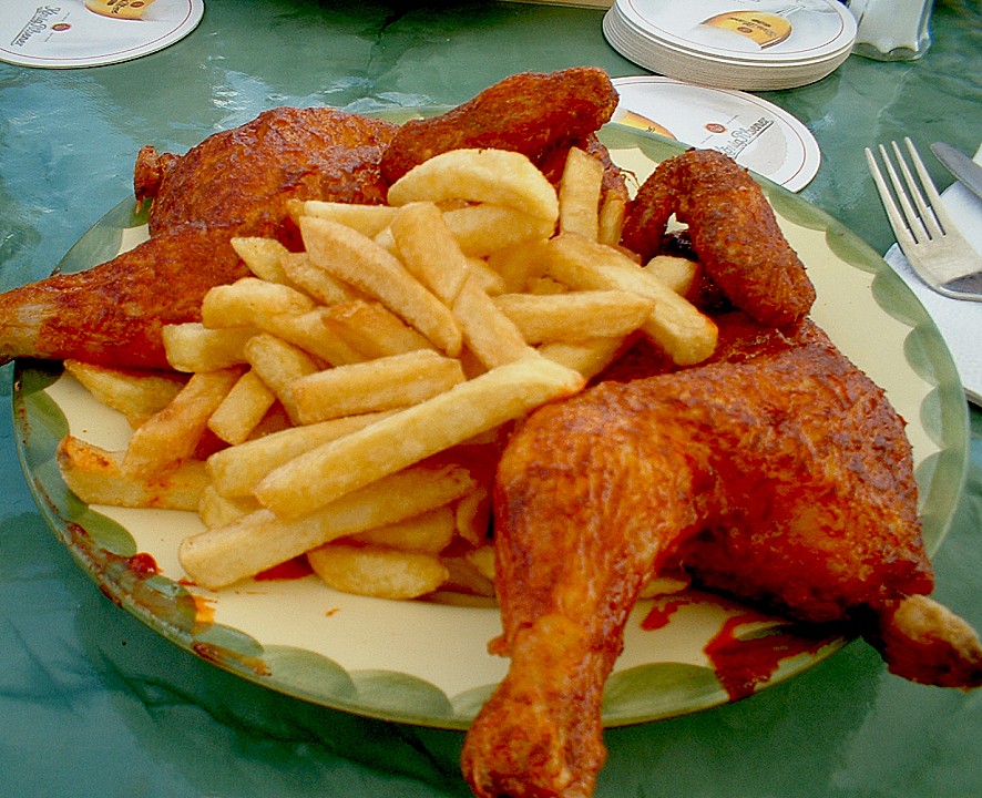 Frittiertes Hähnchen