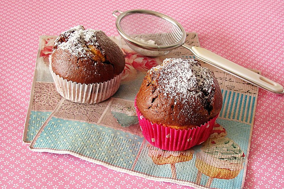 Schwarz - Weiß - Muffins