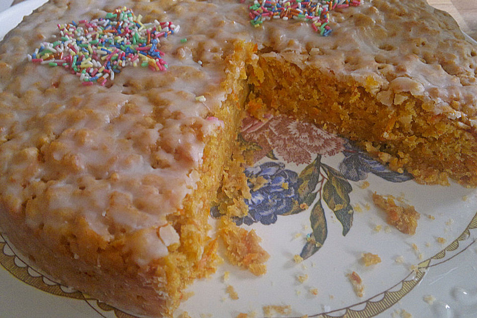 Karotten-Zitronen-Kuchen