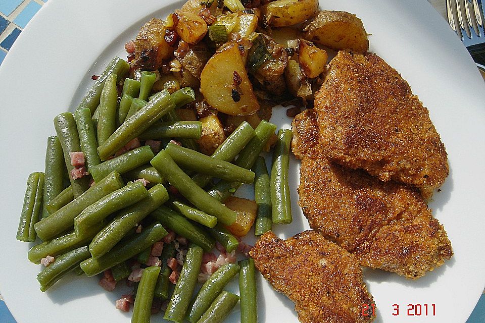 Schnitzel aus Schweinefilet - Wiener Art