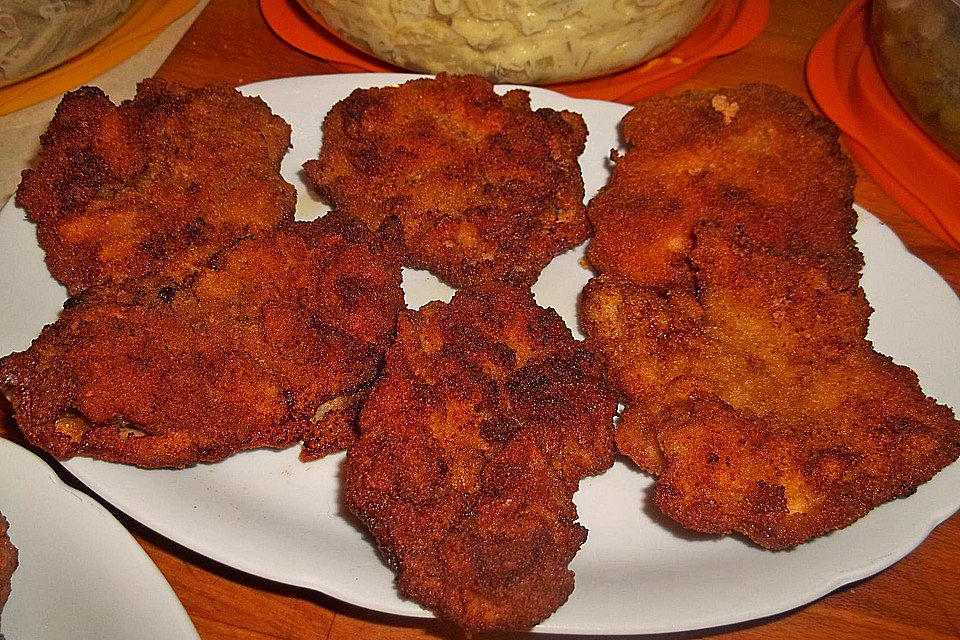 Schnitzel aus Schweinefilet - Wiener Art