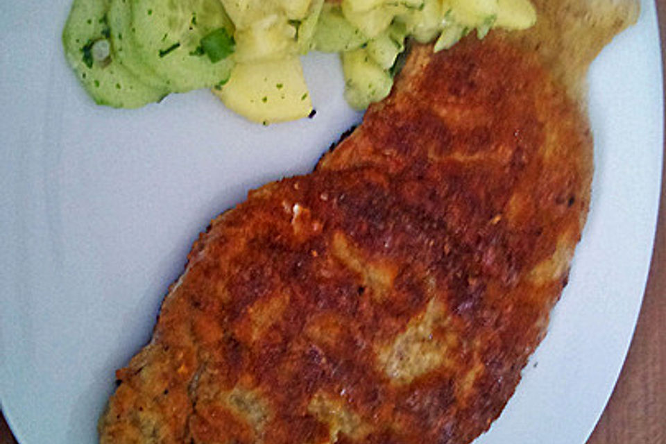 Schnitzel aus Schweinefilet - Wiener Art