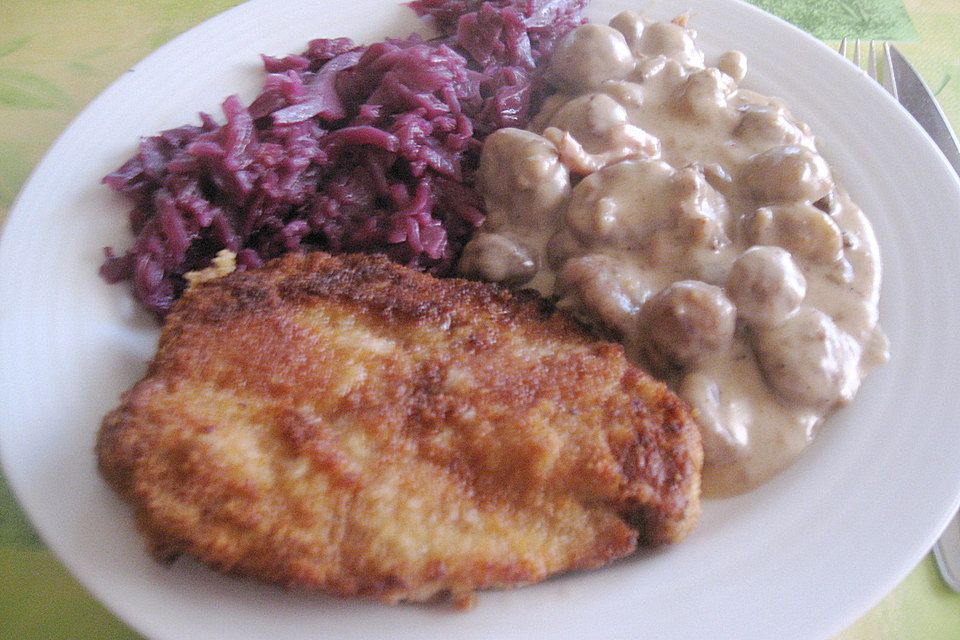 Schnitzel aus Schweinefilet - Wiener Art