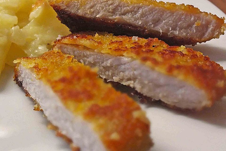 Schnitzel aus Schweinefilet - Wiener Art