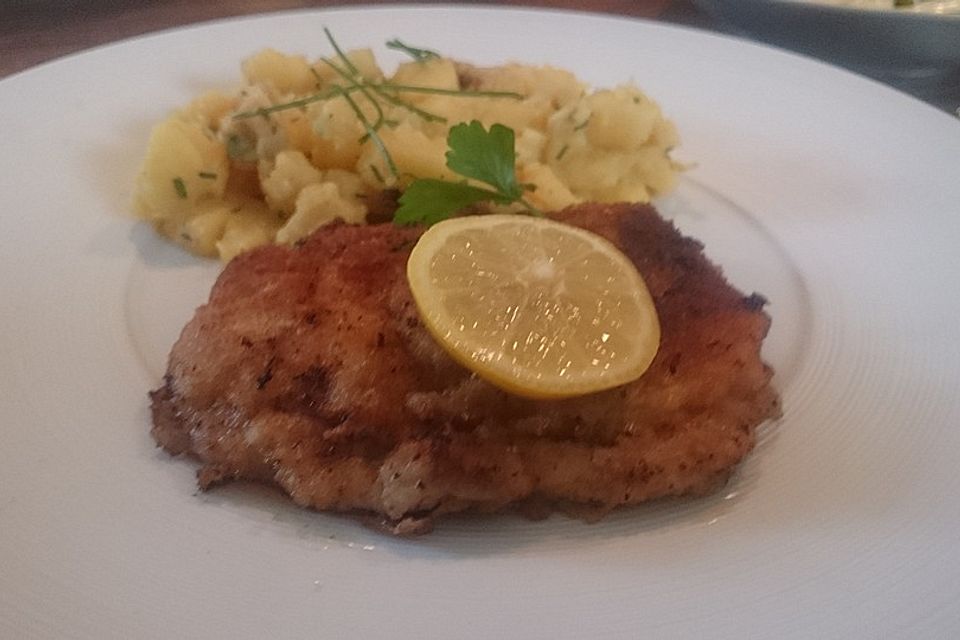 Schnitzel aus Schweinefilet - Wiener Art