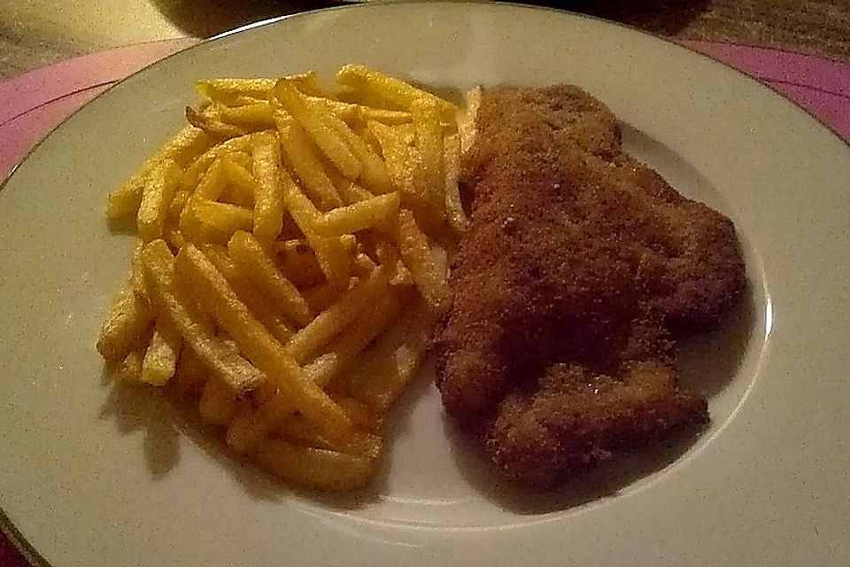 Schnitzel aus Schweinefilet - Wiener Art