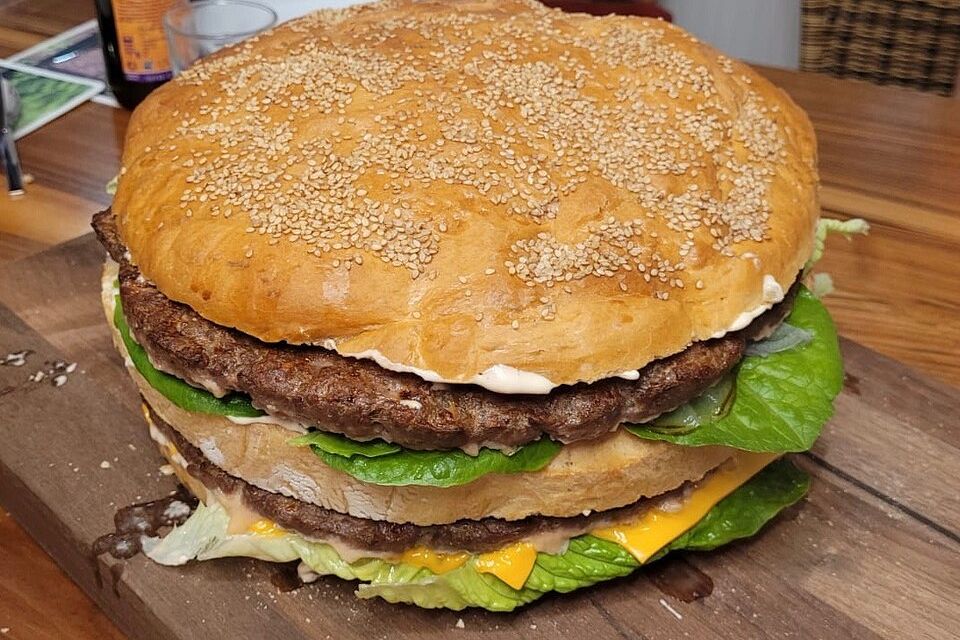 XXL-Hamburgerbrötchen