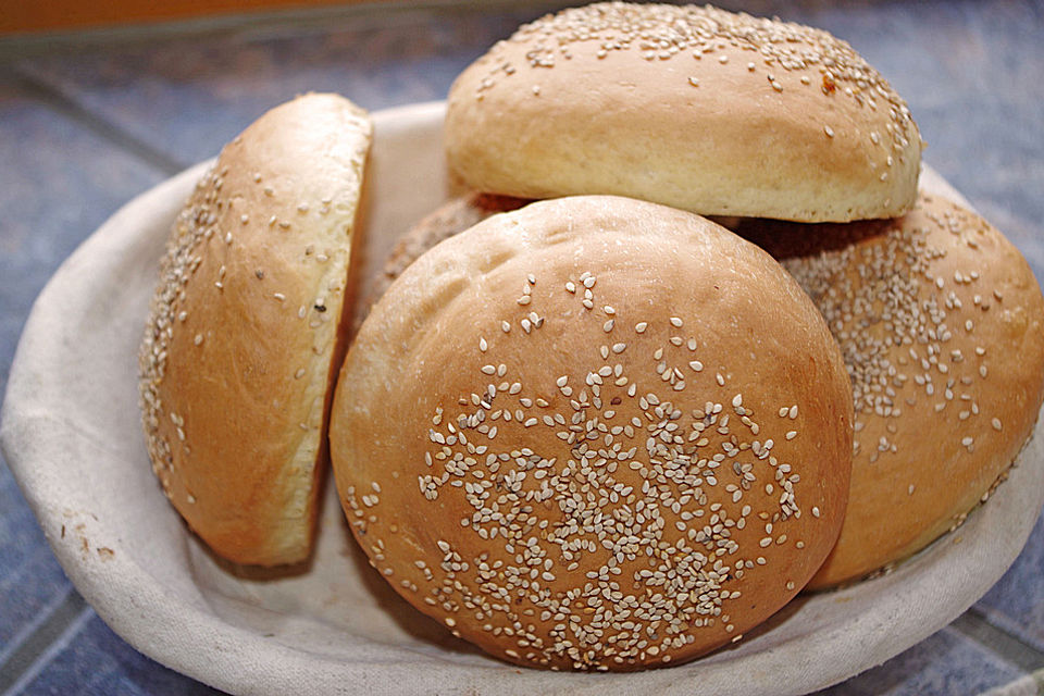 XXL-Hamburgerbrötchen