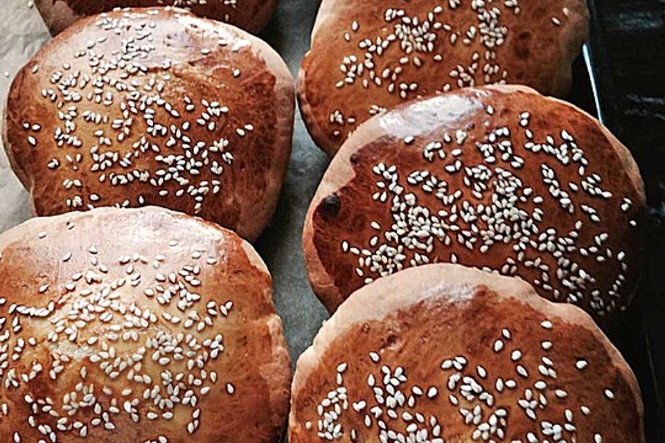 XXL-Hamburgerbrötchen