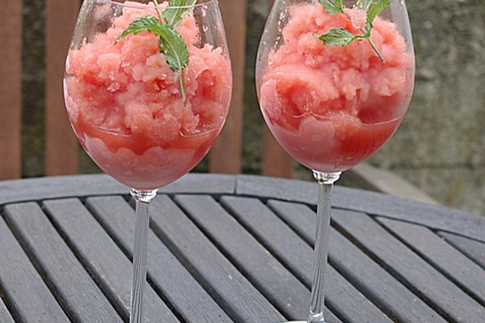 Gefrorene Wassermelonen-Margaritas