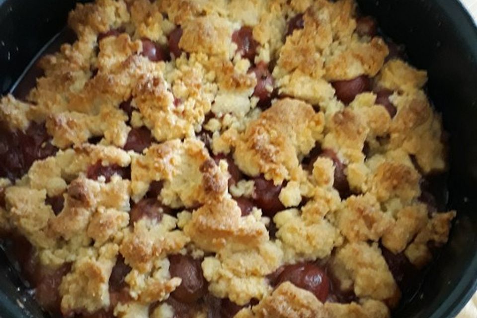 Blitz-Streusel-Obstkuchen