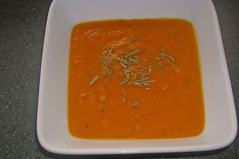 Kürbis-Süßkartoffel-Suppe