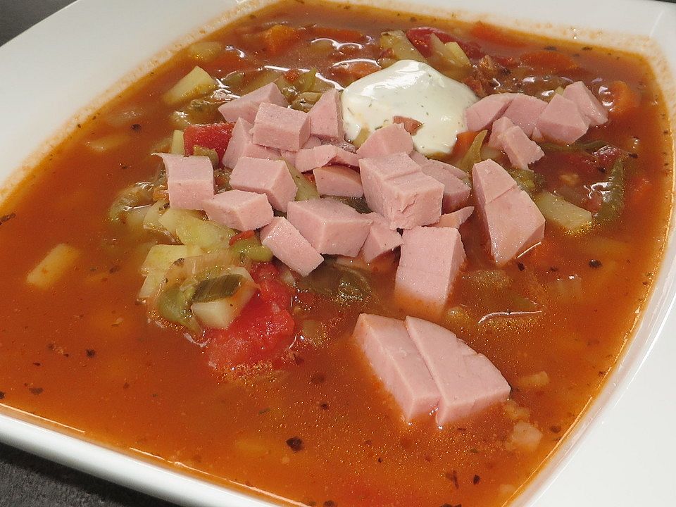 Dannys leckere Kartoffelsuppe mit Fleischwurst von danny1979| Chefkoch