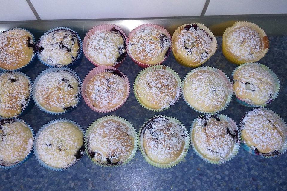 Heidelbeermuffins