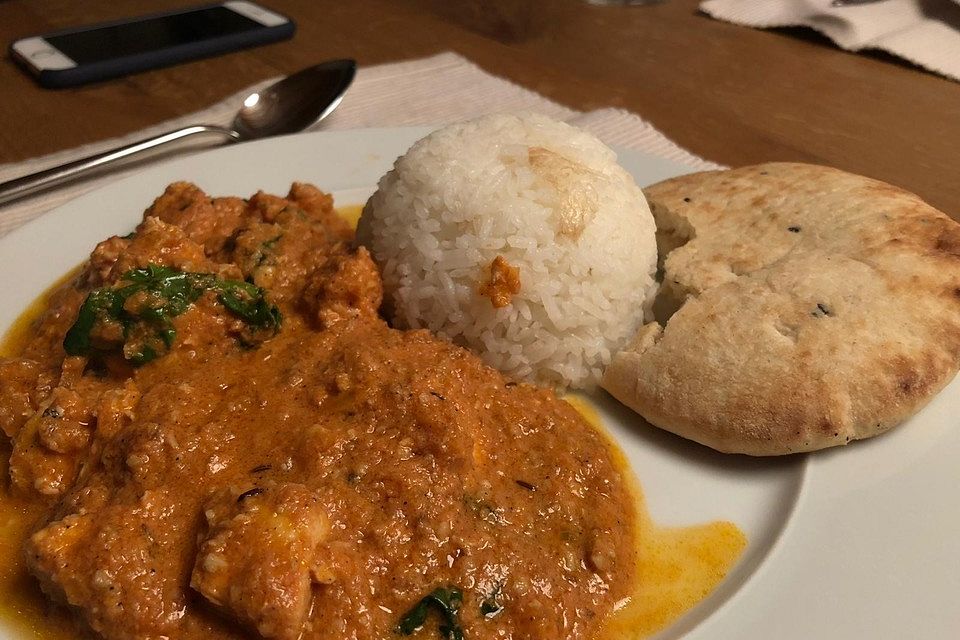 Chicken Makhani - indisches Butterhuhn