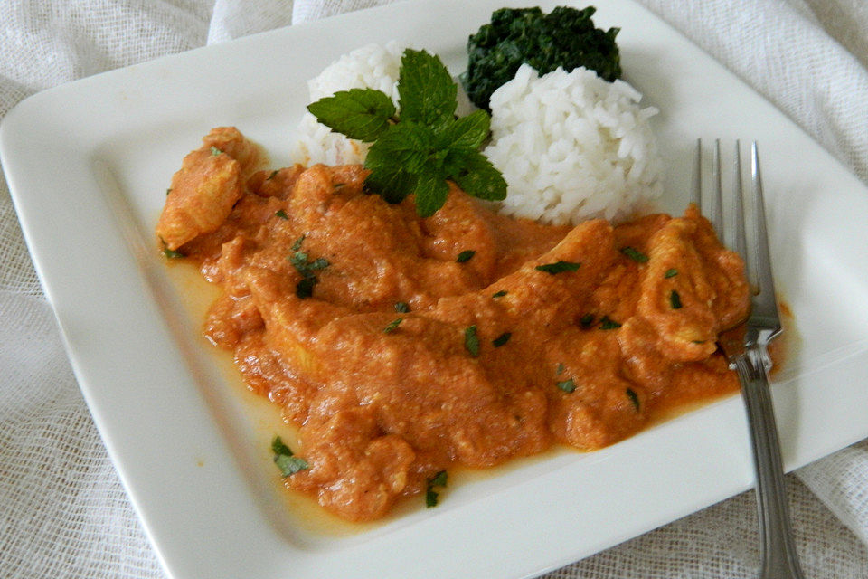 Chicken Makhani - indisches Butterhuhn