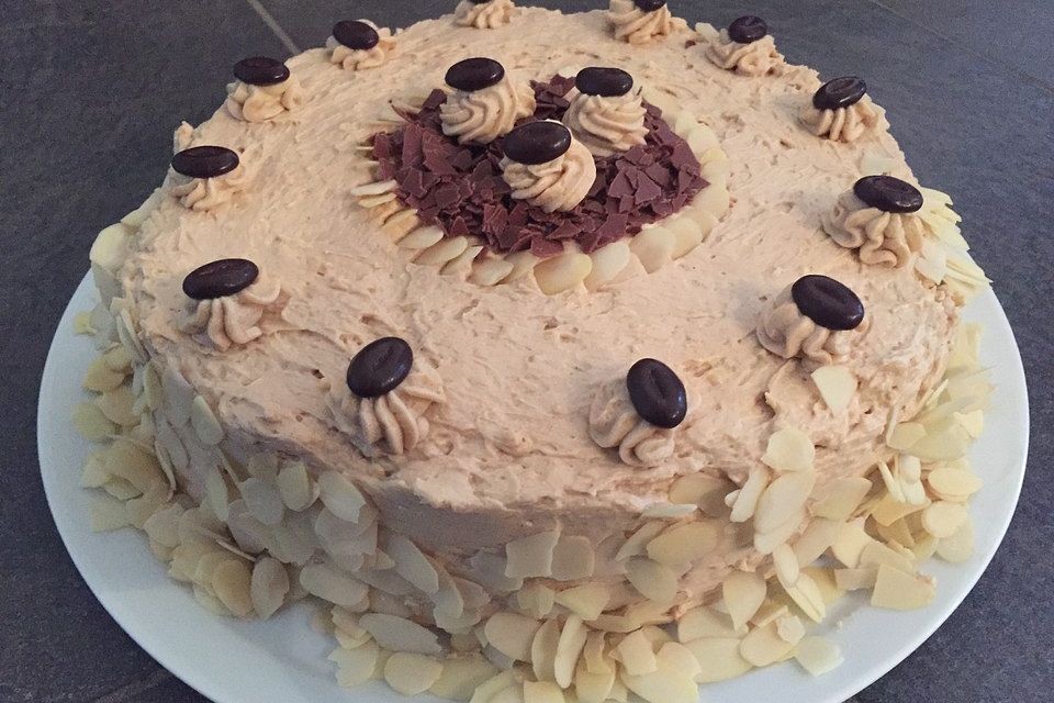 Mocca-Buttercreme Torte Mocca-Buttercreme Torte