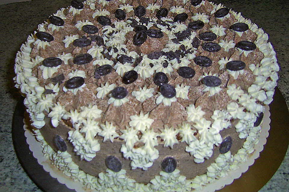 Mocca-Buttercreme Torte Mocca-Buttercreme Torte