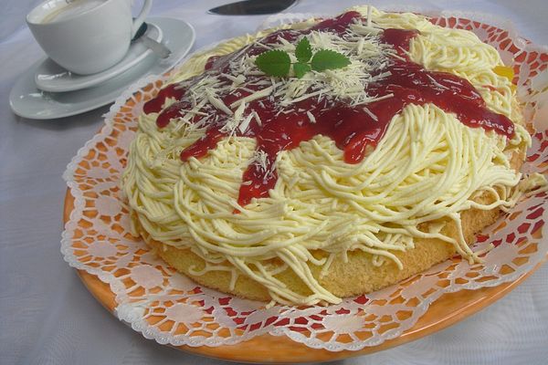 Spaghetti-Torte von kathy1409 | Chefkoch