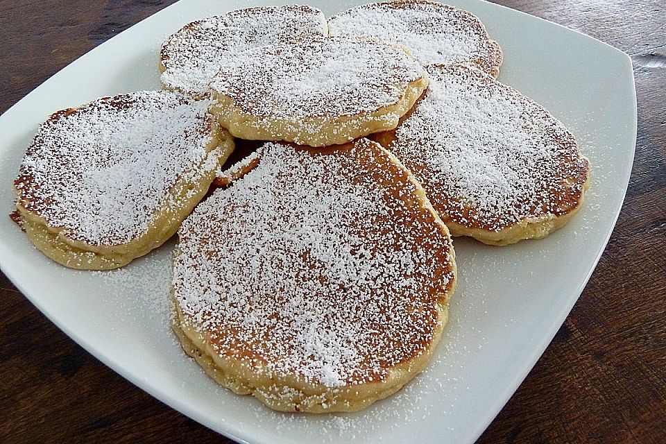 Apfel-Hefepfannkuchen