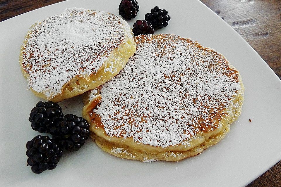 Apfel-Hefepfannkuchen