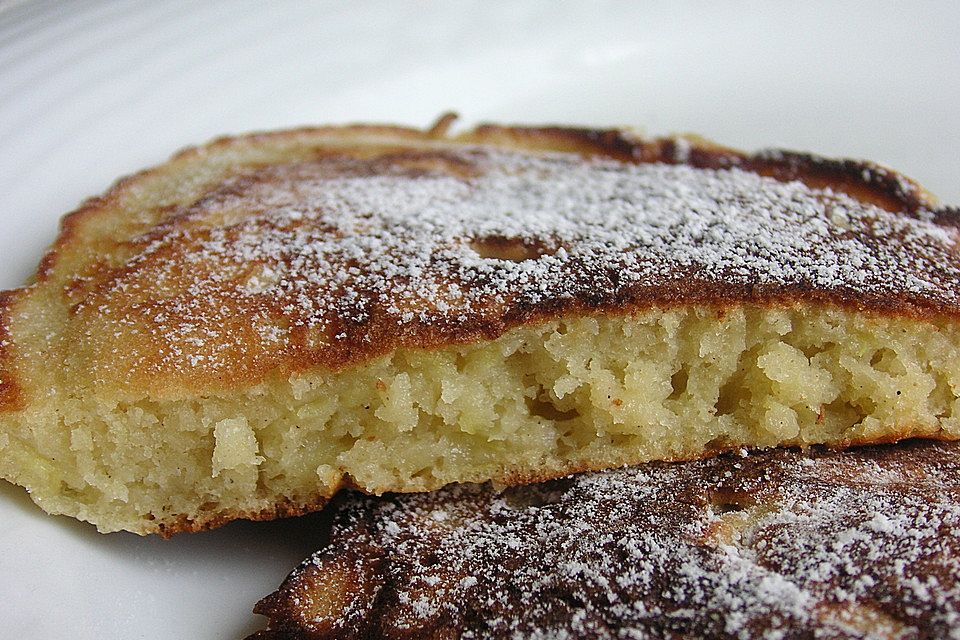 Apfel-Hefepfannkuchen