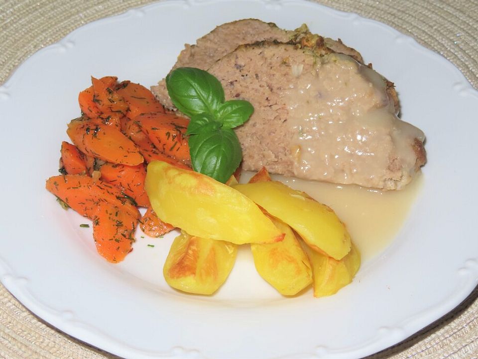 Hackbraten mit Senfkruste von docmaus| Chefkoch