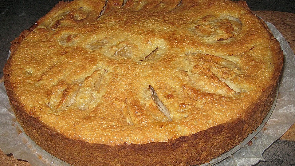 Apfelkuchen mit Mandelguss von Besincik| Chefkoch Apfelkuchen mit Mandelguss von Besincik| Chefkoch