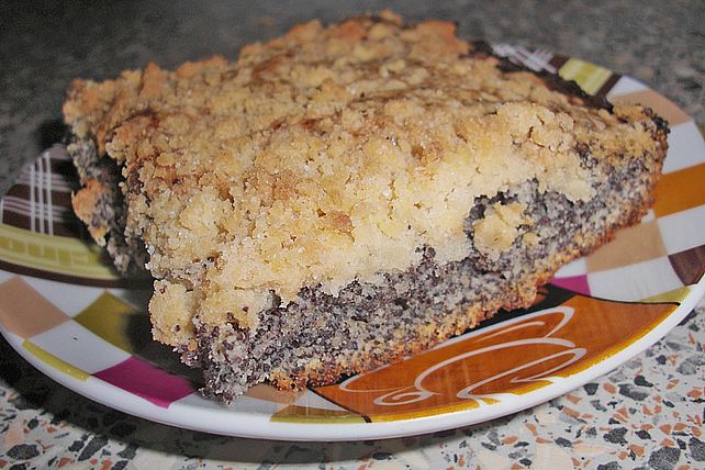 Mohn-Streuselschnitten von inschallah| Chefkoch