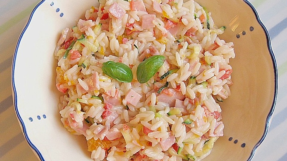 Reissalat mit Paprika und Mandarinen von Mamarina| Chefkoch