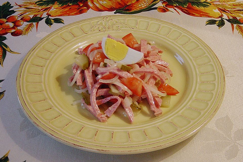 Badischer Wurstsalat