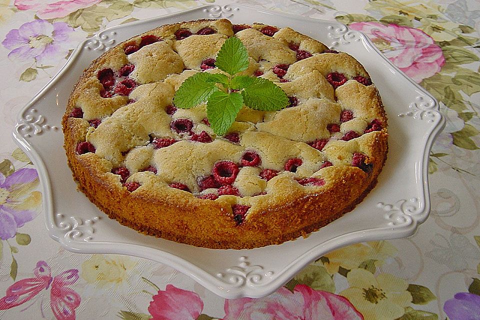 Himbeerkuchen mit Marsala