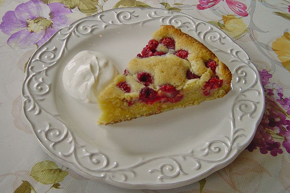 Himbeerkuchen mit Marsala