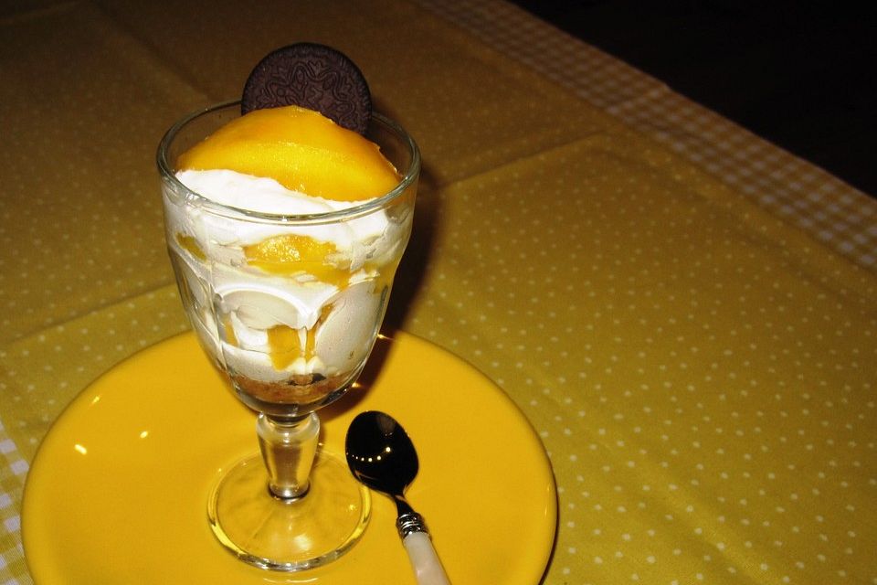 Mango-Joghurt Dessert