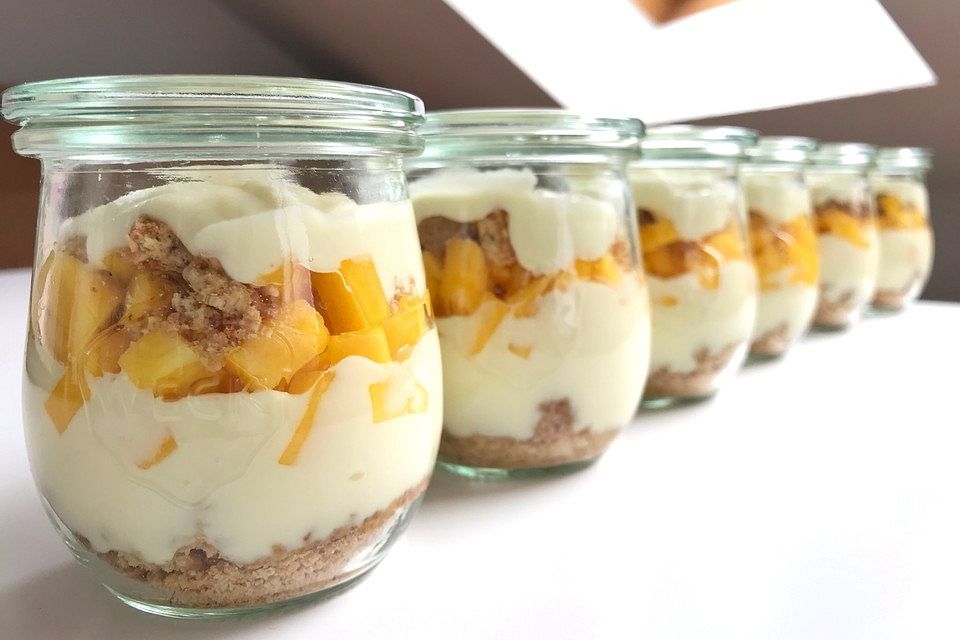 Mango-Joghurt Dessert