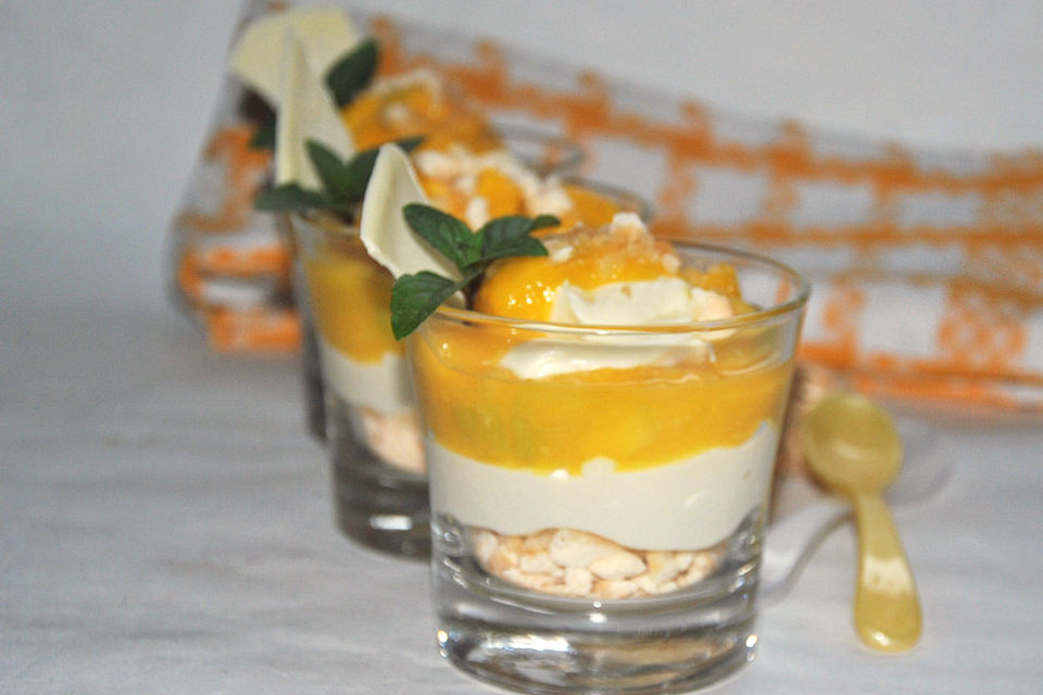 Mango-Joghurt Dessert