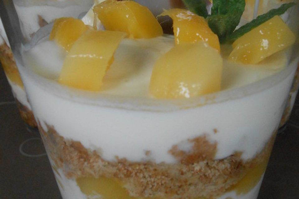 Mango-Joghurt Dessert