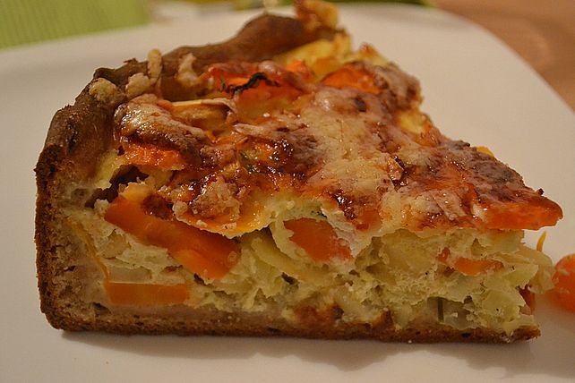 Möhren-Pastinaken-Quiche von Stefanie_Friese| Chefkoch